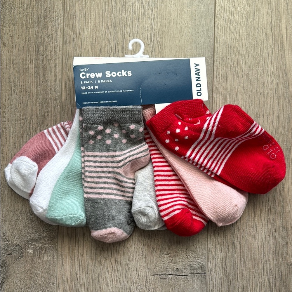 Old Navy Baby Crew Socks Set